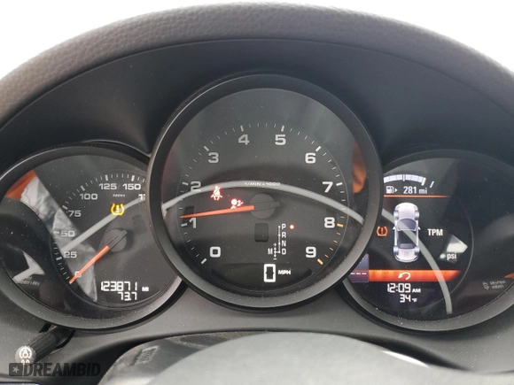 2013 Porsche Boxster with VIN WP0CA2A89DS114485, listed as a Copart auction lot 82814524 with 123,871 mi miles and Salvage Title. Bid and sale history available at carsss.com. Image 9.