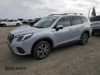 2022 Subaru Forester Limited with VIN JF2SKAPC5NH519242, listed as a Copart auction lot 56510145 with 17,361 mi miles and Salvage title. Bid and sale history available at DreamBid. Image 1.