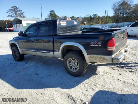 2003 Dodge Dakota SLT with VIN 1D7HG48N73S314474, listed as a Copart auction lot 86333714 with 308,006 mi miles and Salvage Title. Bid and sale history available at carsss.com. Image 2.