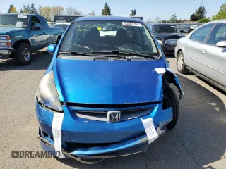 2008 Honda Fit Sport with VIN JHMGD38608S074109, listed as a Copart auction lot 53583795 with 0 mi miles and Salvage Title. Bid and sale history available at carsss.com. Image 5.