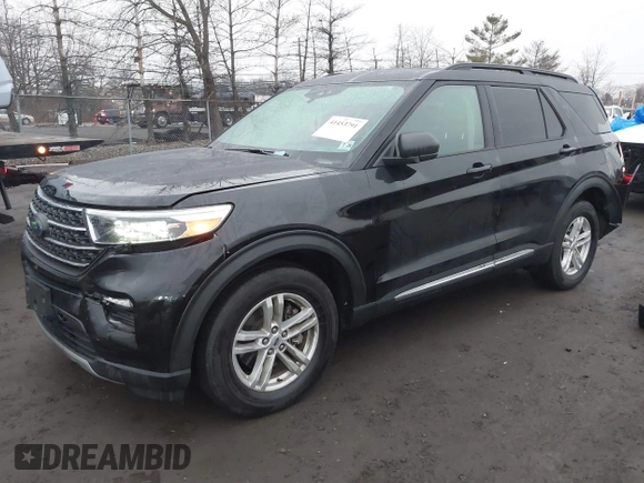 2023 Ford Explorer XLT with VIN 1FMSK8DH8PGA89282, listed as a IAAI auction lot 41453791 with 30,309 mi miles. Bid and sale history available at carsss.com. Image 17.