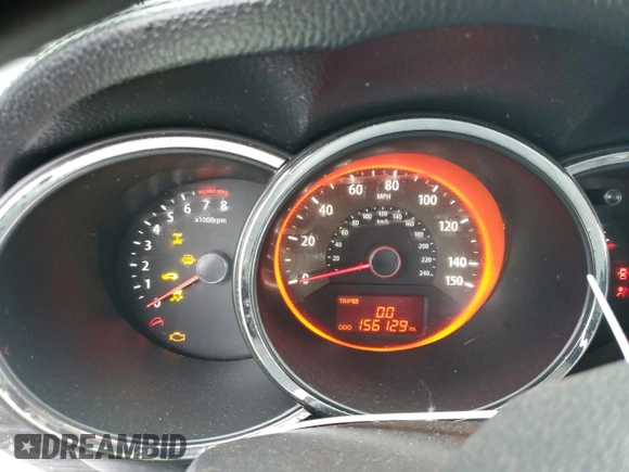 2012 Kia Sorento SX with VIN 5XYKWDA28CG240491, listed as a Copart auction lot 46829105 with 156,129 mi miles and Salvage Title. Bid and sale history available at carsss.com. Image 9.
