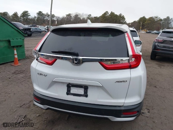 2020 Honda CR-V EX with VIN 2HKRW2H52LH611589, listed as a IAAI auction lot 41477580 with 65,988 mi miles. Bid and sale history available at carsss.com. Image 16.