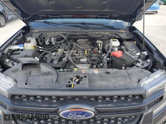 2024 Ford Ranger XL with VIN 1FTER4BHXRLE13948, listed as a Copart auction lot 60075145 with 8,067 mi miles and Salvage title. Bid and sale history available at DreamBid. Image 11.