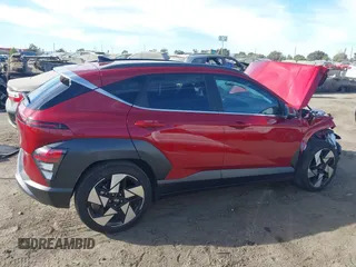2024 Hyundai Kona Limited with VIN KM8HE3A39RU118399, listed as a IAAI auction lot 41240708 with 1 mi miles. Bid and sale history available at carsss.com. Image 12.