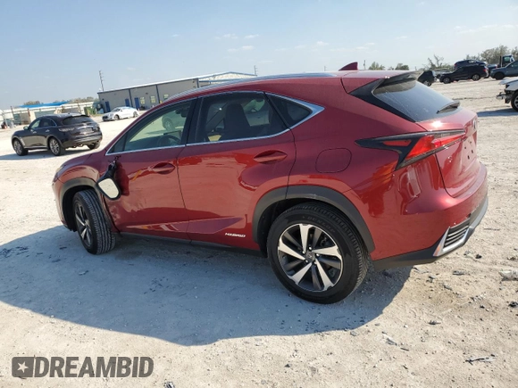 2019 Lexus NX 300h with VIN JTJBJRBZ0K2125008, listed as a Copart auction lot 46792675 with 28,002 mi miles and Salvage title. Bid and sale history available at DreamBid. Image 2.