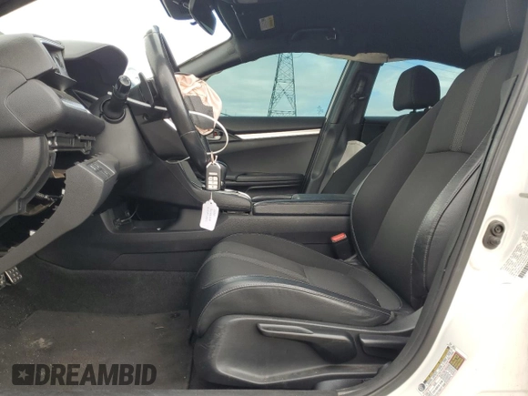 2019 Honda Civic Sedan Sport with VIN 2HGFC2F81KH542637, listed as a Copart auction lot 49427385 with 80,025 mi miles and Salvage Title. Bid and sale history available at carsss.com. Image 7.