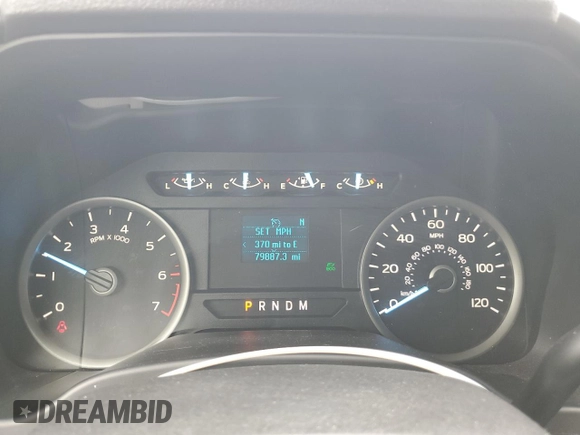2018 Ford F-150 XL with VIN 1FTEW1CG5JKE45696, listed as a Copart auction lot 59895825 with 79,887 mi miles and Salvage title. Bid and sale history available at DreamBid. Image 9.