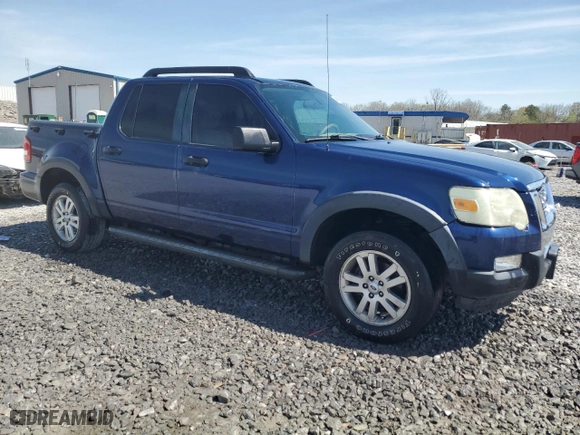 2007 Ford Explorer Sport Trac XLT with VIN 1FMEU31K17UA29288, listed as a Copart auction lot 49807135 with 182,695 mi miles and Salvage Title. Bid and sale history available at carsss.com. Image 4.