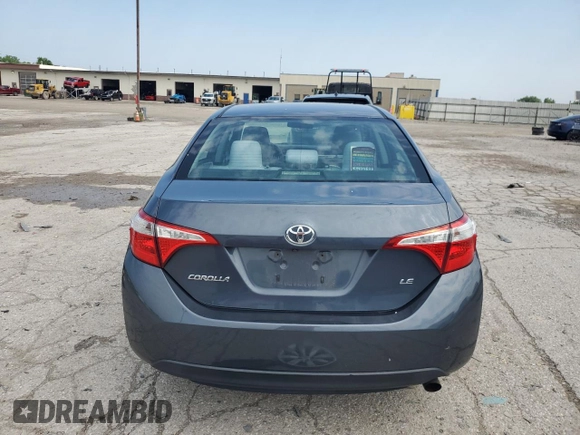 2014 Toyota Corolla L with VIN 2T1BURHE2EC080044, listed as a Copart auction lot 60225945 with 107,199 mi miles and Salvage title. Bid and sale history available at DreamBid. Image 6.