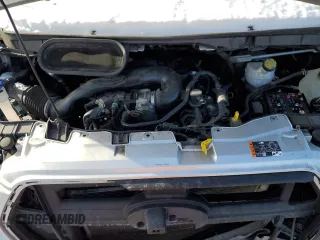 2021 Ford Transit Cargo with VIN 1FTYE1Y82MKA07059, listed as a Copart auction lot 44804965 with 43,980 mi miles and Salvage Title. Bid and sale history available at carsss.com. Image 12.