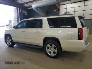 2015 Chevrolet Suburban LT with VIN 1GNSKJKC8FR147792, listed as a Copart auction lot 55622335 with 184,698 mi miles and Clean Title. Bid and sale history available at carsss.com. Image 2.