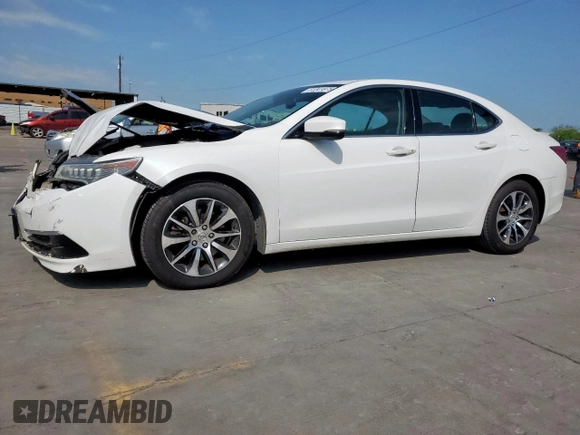 2017 Acura TLX with VIN 19UUB1F34HA002733, listed as a Copart auction lot 51341875 with 184,982 mi miles and Salvage Title. Bid and sale history available at carsss.com. Image 1.