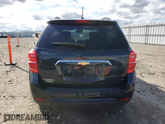2017 Chevrolet Equinox LT with VIN 2GNALCEK6H1602223, listed as a Copart auction lot 53046605 with 103,248 mi miles and Clean Title. Bid and sale history available at carsss.com. Image 6.