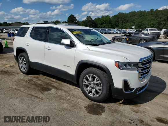 2020 GMC Acadia SLT z VIN 1GKKNMLS8LZ230923, wystawiony jako Copart lot #56700125 z przebiegiem 65 851 mil mil oraz Szkoda całkowita • Salvage title. Historia ofert i sprzedaży dostępna na DreamBid. Obrazek 4.