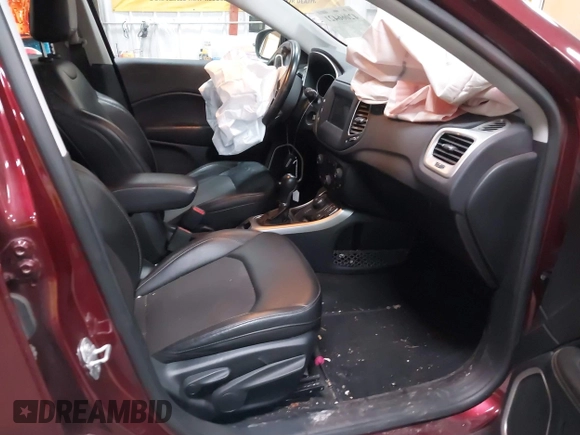 2021 Jeep Compass Altitude with VIN 3C4NJDBB8MT547261, listed as a IAAI auction lot 42066421 with 99,188 mi miles and . Bid and sale history available at DreamBid. Image 5.