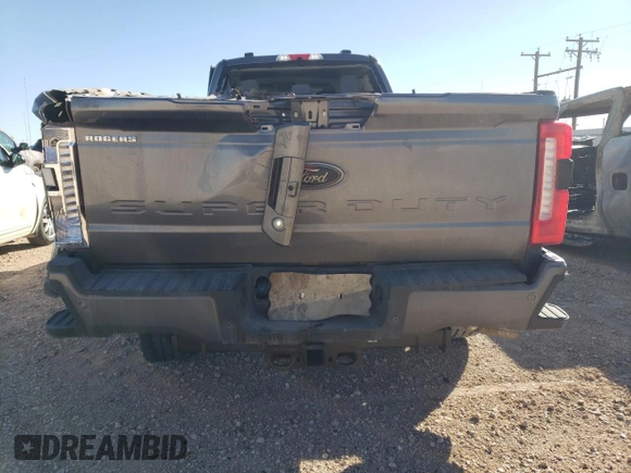 2024 Ford F-350 XL with VIN 1FT8W3BT0REF19303, listed as a Copart auction lot 88505855 with 5,453 mi miles and Salvage Title. Bid and sale history available at DreamBid. Image 6.