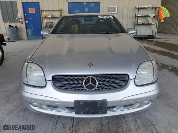 2002 Mercedes-Benz SLK-Class 3.2L with VIN WDBKK65F42F239018, listed as a Copart auction lot 46303805 with 96,233 mi miles and Clean Title. Bid and sale history available at carsss.com. Image 5.