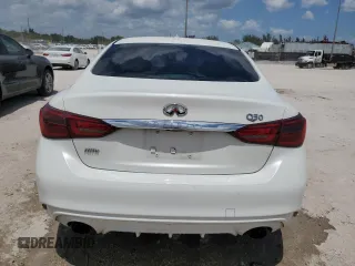 2018 Infiniti Q50 3.0t LUXE with VIN JN1EV7AR1JM444854, listed as a Copart auction lot 52797955 with 101,852 mi miles and Salvage Title. Bid and sale history available at carsss.com. Image 6.