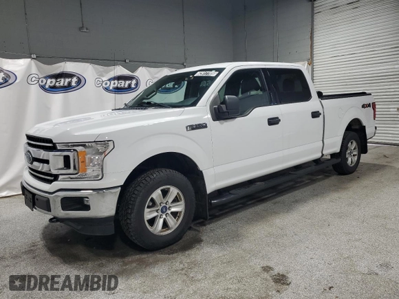 2018 Ford F-150 XL with VIN 1FTFW1E53JFC71488, listed as a Copart auction lot 62917705 with 164,587 mi miles and Clean title. Bid and sale history available at DreamBid. Image 1.