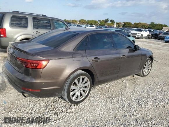 2017 Audi A4 Premium with VIN WAUGNAF44HN011207, listed as a Copart auction lot 50888385 with 110,237 mi miles and Salvage Title. Bid and sale history available at carsss.com. Image 3.