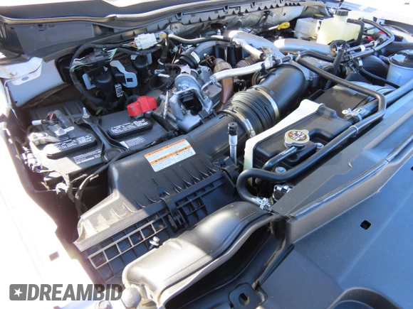 2024 Ford F-350 XL with VIN 1FT8W3DT5REC30446, listed as a Copart auction lot 47858355 with 23,261 mi miles and Salvage Title. Bid and sale history available at DreamBid. Image 7.