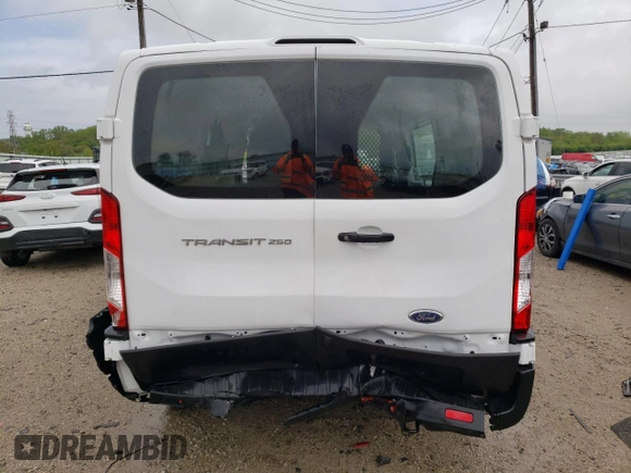 2022 Ford Transit Cargo with VIN 1FTBR1Y88NKA51675, listed as a Copart auction lot 53695774 with Not Provided miles and . Bid and sale history available at DreamBid. Image 6.