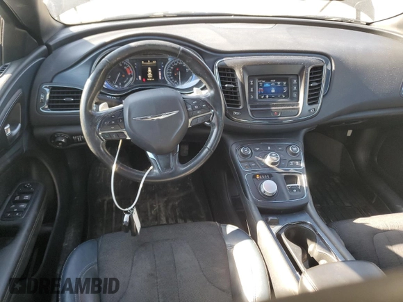 2016 Chrysler 200 S with VIN 1C3CCCBG1GN193020, listed as a Copart auction lot 43348865 with 137,321 mi miles and Salvage Title. Bid and sale history available at carsss.com. Image 8.