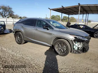 2022 Lexus RX with VIN 2T2YZMDA2NC355375, listed as a Copart auction lot 44541235 with 24,135 mi miles and Salvage Title. Bid and sale history available at carsss.com. Image 4.