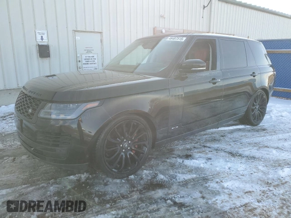 2018 Land Rover Range Rover with VIN SALGV5RE6JA507436, listed as a Copart auction lot 46487515 with 118,088 mi miles and Clean Title. Bid and sale history available at DreamBid. Image 1.