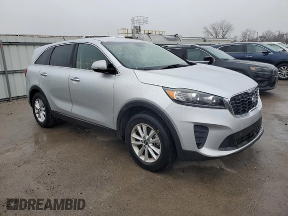 2019 Kia Sorento L with VIN 5XYPG4A39KG518499, listed as a Copart auction lot 85706454 with 85,579 mi miles and Salvage Title. Bid and sale history available at DreamBid. Image 4.