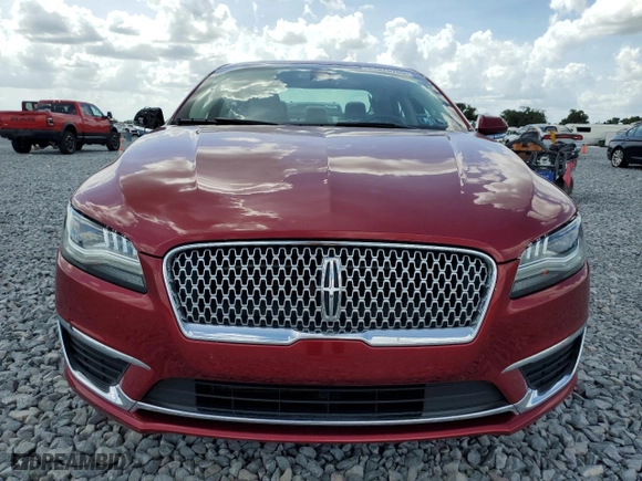 2017 Lincoln MKZ Reserve with VIN 3LN6L5F97HR624664, listed as a Copart auction lot 51876765 with 81,285 mi miles and Salvage Title. Bid and sale history available at carsss.com. Image 5.