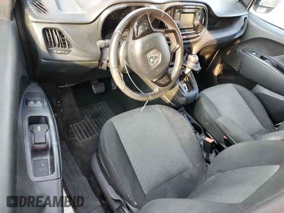 2017 Ram ProMaster City Cargo Van Tradesman SLT with VIN ZFBERFBB2H6E55153, listed as a Copart auction lot 46472395 with 179,975 mi miles and Clean Title. Bid and sale history available at carsss.com. Image 8.