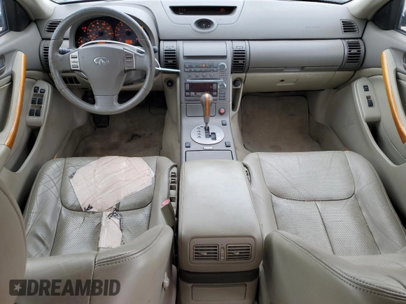 2004 Infiniti G35 w/Leather z VIN JNKCV51F04M715114, wystawiony jako Copart lot #45109415 z przebiegiem 244 446 mil mil oraz Szkoda całkowita • Salvage title. Historia ofert i sprzedaży dostępna na DreamBid. Obrazek 8.