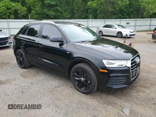 2018 Audi Q3 Premium with VIN WA1BCCFS5JR002456, listed as a Copart auction lot 54186015 with 213,226 mi miles and Clean Title. Bid and sale history available at carsss.com. Image 4.