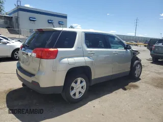 2015 GMC Terrain SLE with VIN 2GKALMEK8F6432823, listed as a Copart auction lot 54624485 with 109,523 mi miles and Salvage title. Bid and sale history available at DreamBid. Image 3.