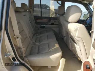 2001 Lexus LX 470 z VIN JTJHT00W213507042, wystawiony jako Copart lot #52634195 z przebiegiem 179 707 mil mil oraz Tytuł czysty. Historia ofert i sprzedaży dostępna na DreamBid. Obrazek 11.