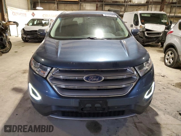 2018 Ford Edge SEL with VIN 2FMPK4J92JBB03607, listed as a Copart auction lot 87443464 with 58,746 mi miles and Salvage Title. Bid and sale history available at DreamBid. Image 5.