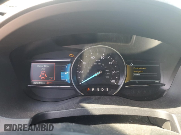 2018 Ford Explorer XLT with VIN 1FM5K7D88JGA55020, listed as a Copart auction lot 60203595 with 82,679 mi miles and Salvage title. Bid and sale history available at DreamBid. Image 9.