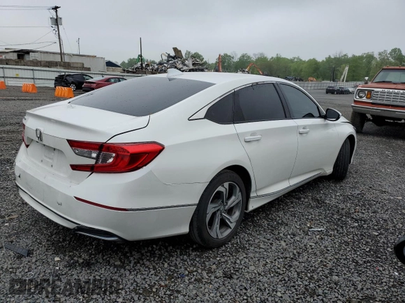2020 Honda Accord EX-L with VIN 1HGCV1F5XLA034390, listed as a Copart auction lot 54755005 with 97,671 mi miles and Salvage title. Bid and sale history available at DreamBid. Image 3.