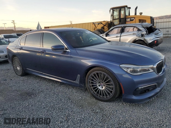 2017 BMW 7 Series with VIN WBA7F2C35HG855999, listed as a Copart auction lot 38122564 with 85,926 mi miles and . Bid and sale history available at DreamBid. Image 4.