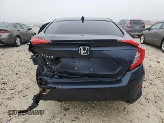 2019 Honda Civic Sedan EX with VIN JHMFC1F31KX003734, listed as a Copart auction lot 46680985 with 30,722 mi miles and Salvage Title. Bid and sale history available at carsss.com. Image 6.