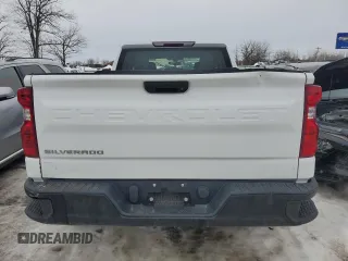 2020 Chevrolet Silverado 1500 Work Truck with VIN 1GCRWAEH4LZ315314, listed as a Copart auction lot 47257715 with 62,963 mi miles and Clean Title. Bid and sale history available at DreamBid. Image 6.