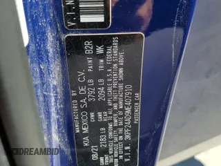2021 Kia Forte LXS с VIN 3KPF24AD9ME407910, выставлен на аукционе Copart как лот 64899925 с пробегом 63 804 миль миль и Чистый • Clean title. История ставок и продаж доступна на DreamBid. Изображение 12.
