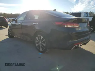 2016 Kia Optima SX Turbo with VIN 5XXGW4L21GG064414, listed as a Copart auction lot 88522155 with 106,023 mi miles and Salvage Title. Bid and sale history available at carsss.com. Image 2.
