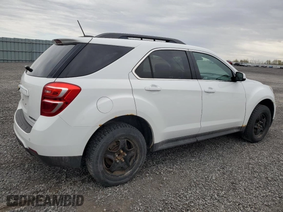 2016 Chevrolet Equinox LT with VIN 2GNALCEK0G6324405, listed as a Copart auction lot 55565095 with 160,325 mi miles and Clean Title. Bid and sale history available at DreamBid. Image 3.