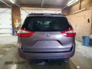 2018 Toyota Sienna LE with VIN 5TDJZ3DCXJS188945, listed as a Copart auction lot 53684585 with Not provided miles and Salvage title. Bid and sale history available at DreamBid. Image 6.