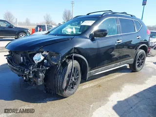 2017 Nissan Rogue SV with VIN 5N1AT2MV5HC825065, listed as a IAAI auction lot 41752795 with 77621 miles. Bid and sale history available at carsss.com. Image 22.