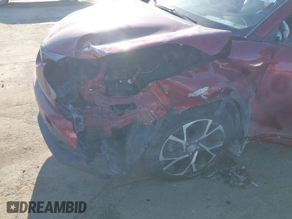 2018 Toyota C-HR XLE with VIN NMTKHMBX6JR055262, listed as a IAAI auction lot 41338914 with 72,501 mi miles and . Bid and sale history available at DreamBid. Image 6.