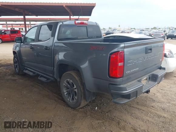 2022 Chevrolet Colorado 4WD Z71 с VIN 1GCGTDENXN1137224, выставлен на аукционе IAAI как лот 42756568 с пробегом 52 369 миль миль и . История ставок и продаж доступна на DreamBid. Изображение 3.